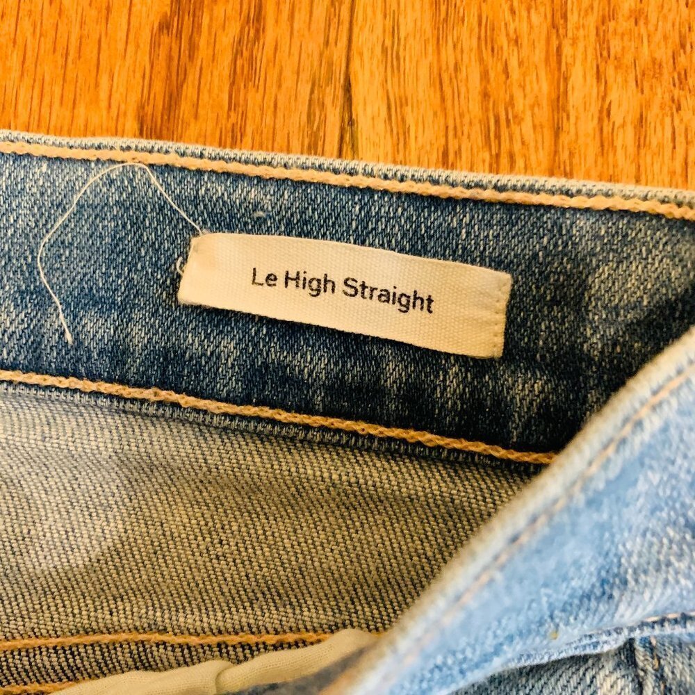 Frame Le High Straight Jeans Size 27 - Picture 7 of 12